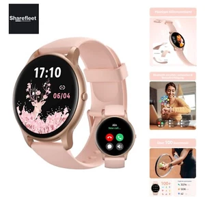 Parsonver Smartwatch Damski Okrągły z funkcją telefonu, Lekki zegarek fitness Damski... - Zdjęcie 1 z 9