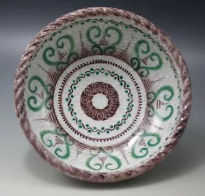 CUENCO ESTILO DOLKER SALERNO VIETRI ITALY ICS AÑOS 70 - Imagen 1 de 6
