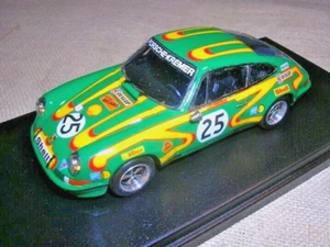 PORSCHE 911 S - 1000 KM. PARIS 1972 - FITZPATRICK-KREMER - ROBUSTELLI 1/43 TRUE - Foto 1 di 5