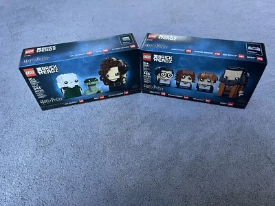 LEGO Harry Potter Brickheadz Sets (40495, 40496) New & Sealed - Image 1 of 4