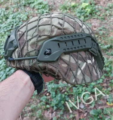 Сamo Casco Red Malla para Casco Cubierta de Malla para Casco El tamaño de la celda es de 3 cm/1,1 pulgadas Foto 1 de 3