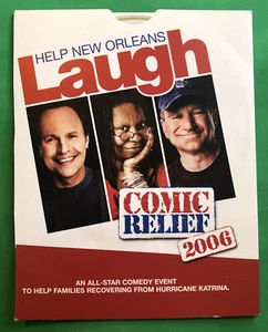 RARE COMIC RELIEF 2006 EMMY FYC DVD HBO ROBIN WILLIAMS HURRICANE KATRINA PROMO - Picture 1 of 2