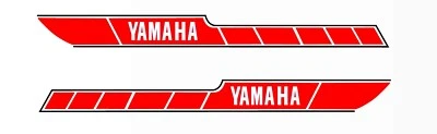 Juego de calcomanías Yamaha RD125/200E, kit adecuado para el juego Yamaha RD125/200E rojo Foto 1 de 4