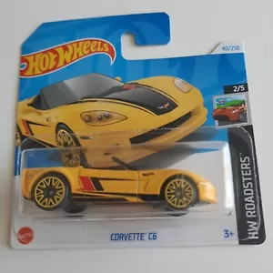 Hot Wheels Mattel Corvette C6 40/250 HW Roadsters 2/5 Modellino 2024 - Foto 1 di 1