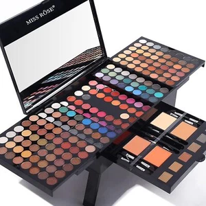 MISS ROSE 180 Colors Cosmetic Make up Piano Box Set,Combination with Eyeshadow - Picture 1 of 9