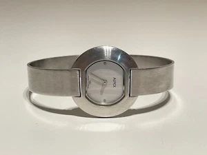 RETRO LUXURY SWISS ST.STEEL LADIES QUARTZ WATCH BRACELET "ALFEX" 5378 GEORG PLUM - Picture 1 of 6