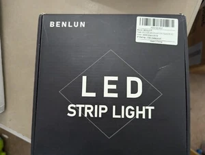 Benlun 24V 2x 32.8ft(10M) COB LED Strip Light Warm White 3000K with  - Picture 1 of 4