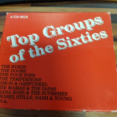 VARIOUS: Top Groups Of The Sixties  SLI  > NM (4CD) - Bild 1 von 3