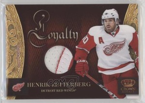 2010-11 Panini Crown Royale Loyalty Patch /25 Henrik Zetterberg #HZ Patch