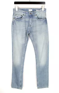 Gant Rugger Jeans Para Hombre W30/L34 Slim Fit Desgastados Con Cremallera Azul - Imagen 1 de 9