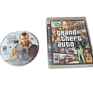 Grand Theft Auto IV (PlayStation 3, 2008), NO MANUAL - Picture 1 of 5