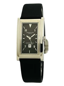 Reaction By Kenneth Cole RK1003 Watermark Black Dial Polyurethane Strap Watch - Picture 1 of 20