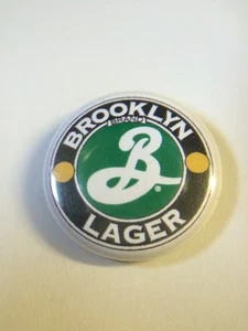 Brooklyn Lager NY Beer Brewing Company Metal Lapel Button Pin - Picture 1 of 8