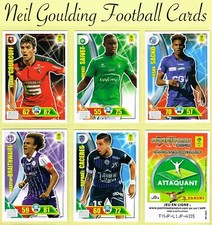 Panini LIGUE 1 [FRANCE] 2017-2018 ☆ ADRENALYN XL ☆ Football Cards #271 to #360