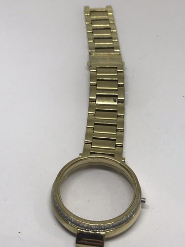Cinturino Orologio Michael Kors MK Bracciale Maglie Cassa Parti Donna Usate 20mm Z406