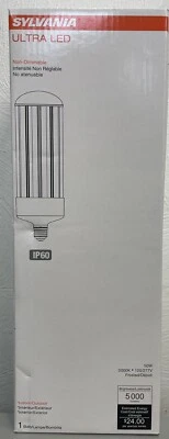 (4 PACK )Sylvania 75156 LED HID Replacement Light Bulb, 3000K, 5000 Lumens, E26 - Image 1 of 2