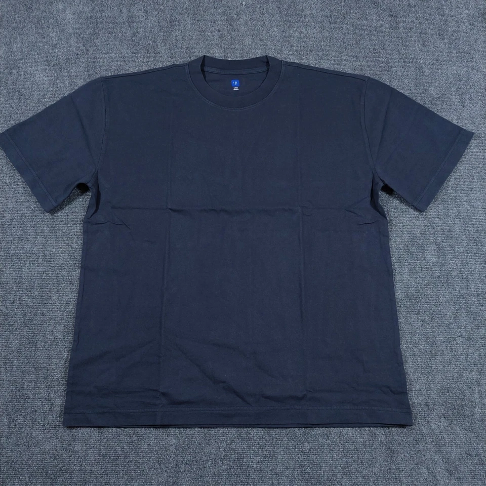 Yeezy Gap T Shirt Mens Size Large Navy Blue Unreleased in Bag YZY Fit Ape