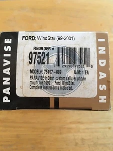 PanaVise In Dash Mount # 75107-699, Ford Windstar 1999-2003 - Picture 1 of 3