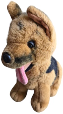 Kommissar REX Plüsch Hund Stofftier Sat1 Kuscheltier Stofftier 90er Plüschtier - Bild 1 von 4