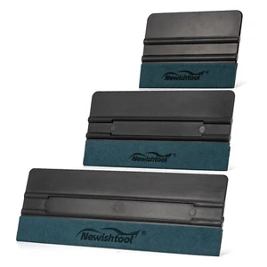 3 Pcs Vinyl Wrap Squeegee W/ Suede Felt Squeegee Sign Making for Auto Vinyls US - Picture 1 of 9