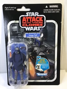Colección Vintage Star Wars VC34 AOTC Jango Fett con Boba Fett oferta - Imagen 1 de 14