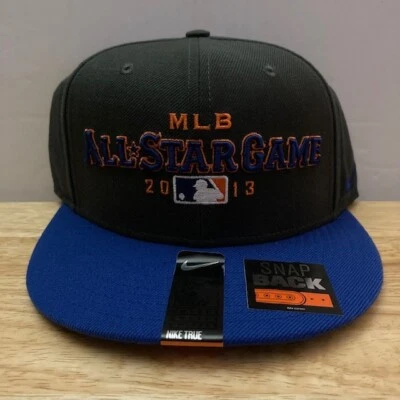 *NWT* 2013 MLB ALL-STAR GAME (New York Mets) Nike True Official Snapback Hat - Image 1 of 4