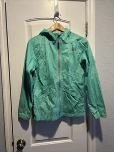 The North Face Jacket Girls XL (18) Full Zip Mesh lined Rain Windbreaker Hooded - Picture 1 of 18