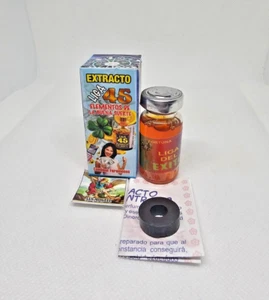 ELEMENTOS DE LA BUENA SUERTE LIGA 45 EXTRACTO ATRAE BUENA SUERTE DINERO AMULETO - Imagen 1 de 3