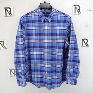 Herren Polo Ralph Lauren Slim Fit Oxford Hemd Gr. 2XL XXL Blau Stretch - Bild 1 von 8