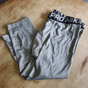 Mens Nike ProCombat Projock Sports Spandex Tights Compression Gray Size XL - Picture 1 of 16
