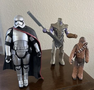 Marvel Legends Armored Thanos 2018 Captain Phasma, Chewbacca - Bild 1 von 16