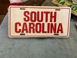 South Carolina Booster Nummernschild Metall / Dose - Bild 1 von 1