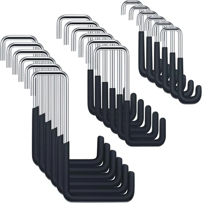 18 Pcs Rafter Hanger Heavy Duty Large S Hooks Rafter Hanger for Garage Ladder Bi - Image 1 of 4