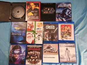 15 Bluray DVD Movies Lot Star Wars Once Upon a Time In Hollywood Interstellar - Picture 1 of 1