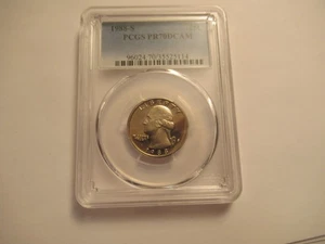 1988 S Washington Quarter, PCGS PR70 DCAM - Foto 1 di 5