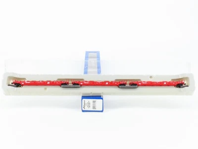 N Scale Athearn 17215 BNSF Railway 3-Unit Drawbarred Husky Stack Set  - Image 1 of 4