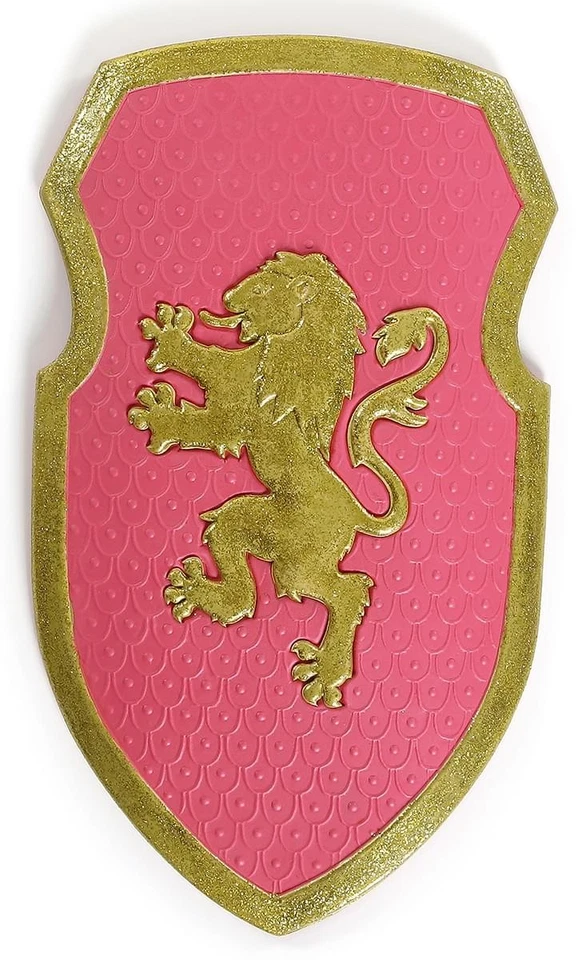 Disfraz escudo Eva niño de lujo, rojo y dorado Foto 1 de 1