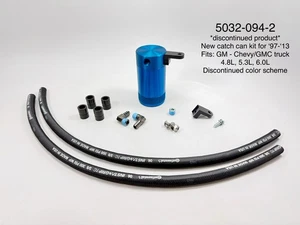 For 97-13 Chevrolet Truck GMC Billet Catch Can Oil 4.8 5.3 6.0 6.2 Tahoe Chevy - Picture 1 of 1