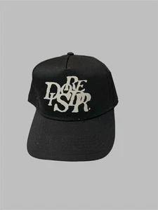 Gorra de béisbol negra con cierre a presión OTTO Disorder Skateboard nueva sin etiquetas - Imagen 1 de 5