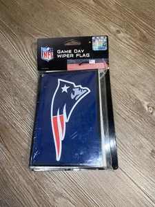 New England Patriots Licencia Oficial NFL Fútbol Día del Juego Limpiaparabrisas Bandera Nuevo - Imagen 1 de 2
