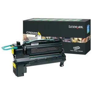 Cartucho de tóner genuino Lexmark C792X4YG amarillo extra alto rendimiento programa de devolución - Imagen 1 de 1