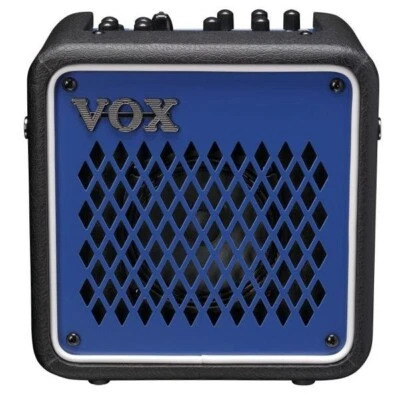 VOX MINI GO 3 VMG-3 Digital Modeling Guitar Amplifier 3W Iron Blue Genuine - Image 1 of 4