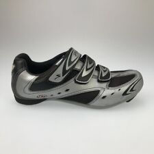 Specialized Mens 69 Carbon Cycling Shoes Black Silver Mesh Hook Loop Low Top 10