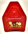 Retro Amsco Shu Shine Bank for Kiddies Red Toy 1950's Red Shoe Shine - Vintage