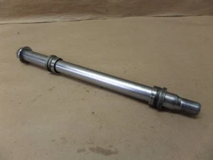 1999 YAMAHA VENTURE ROYALE STAR XVZ13AH FRONT WHEEL AXLE WITH SPACER ROLLERS - Picture 1 of 5