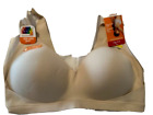 Warner's Womens No Side Effects Underarm and NUDE Smoothing Comfort Wireless NWT