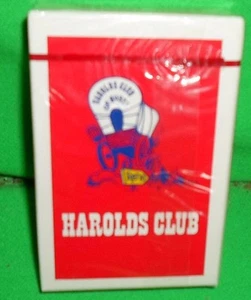 Harolds Club Reno Nevada NV Harold's Playing Card Deck Brand New & Sealed Cards - Picture 1 of 1