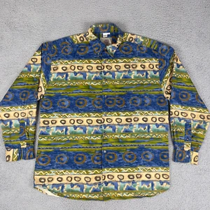 The Territory Ahead Shirt Mens 2XL Multicolor Geometric Aztec Button Down AOP - Picture 1 of 8