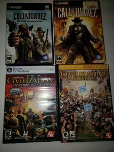 Expansiones Sid Meier's Civilization IV y Call of Juarez con expansión PC winXP. - Imagen 1 de 2