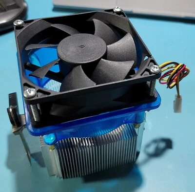 CPU Heat Sink Cooling Fan 3 Pin  AM3+ AM3 AM2 939 754 FM1 FM2 New/Refurbish FN10 - Image 1 of 4